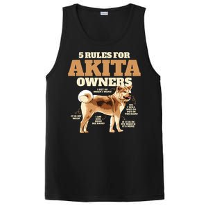 Funny Akita For Women Men Akita Owner Gifts PosiCharge Competitor Tank