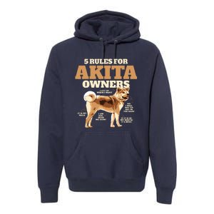 Funny Akita For Women Men Akita Owner Gifts Premium Hoodie