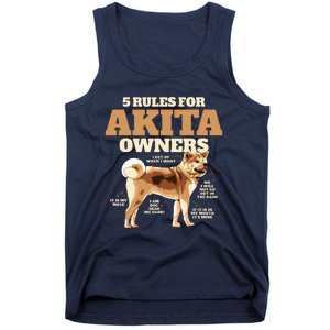 Funny Akita For Women Men Akita Owner Gifts Tank Top