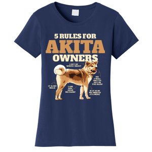 Funny Akita For Women Men Akita Owner Gifts Women's T-Shirt