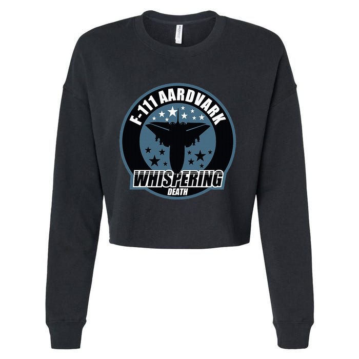 F111 Aardvark Cropped Pullover Crew