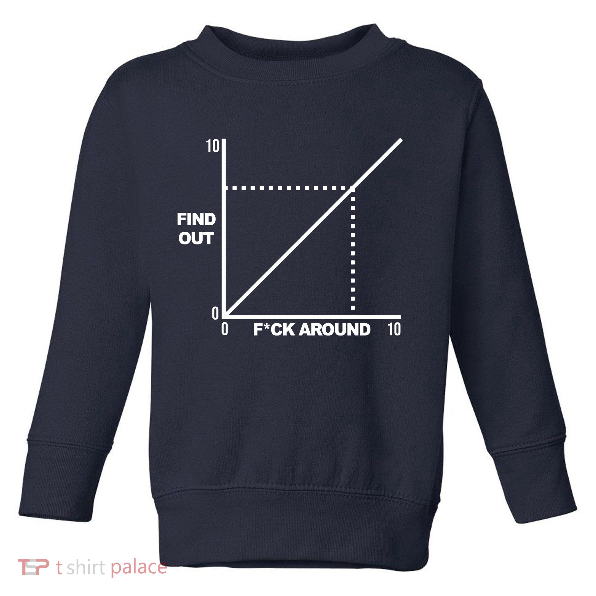 F Around Find Out Toddler Sweatshirt