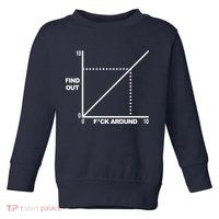 F Around Find Out Toddler Sweatshirt