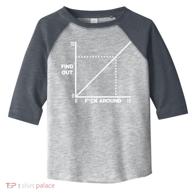 F Around Find Out Toddler Fine Jersey T-Shirt