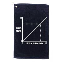 F Around Find Out Golf Towel