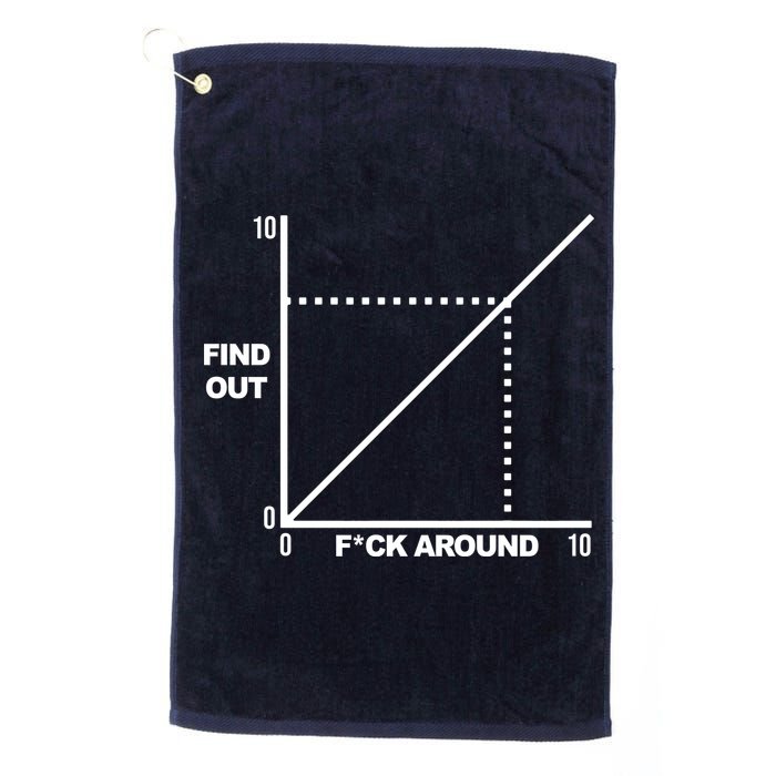 F Around Find Out Golf Towel