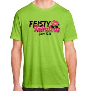 Feisty And Fabulous Since 1934 90th Birthday Adult ChromaSoft Performance T-Shirt