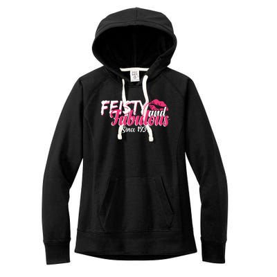 Feisty And Fabulous Since 1934 90th Birthday Women's Fleece Hoodie