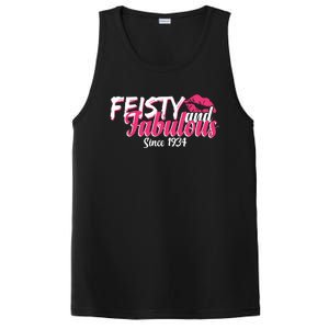 Feisty And Fabulous Since 1934 90th Birthday PosiCharge Competitor Tank