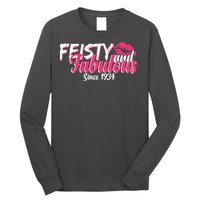 Feisty And Fabulous Since 1934 90th Birthday Long Sleeve Shirt