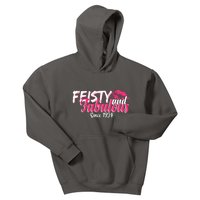 Feisty And Fabulous Since 1934 90th Birthday Kids Hoodie