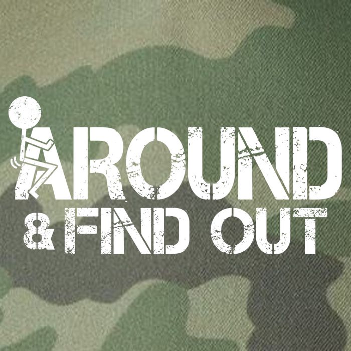 F Around Find Out Funny Meme Legacy Tie Dye Trucker Hat