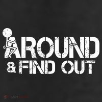F Around Find Out Funny Meme Adult Drive Performance Visor