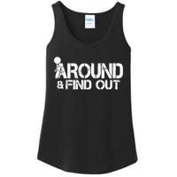 F Around Find Out Funny Meme Ladies Essential Tank