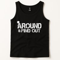 F Around Find Out Funny Meme Tank Top