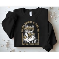 Forage Around & Find Out Tactical Trash Panda Sweatshirt