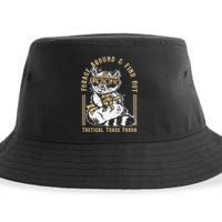 Forage Around & Find Out Tactical Trash Panda Sustainable Bucket Hat