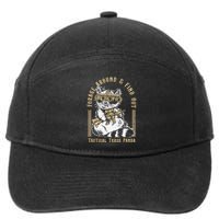 Forage Around & Find Out Tactical Trash Panda 7-Panel Snapback Hat