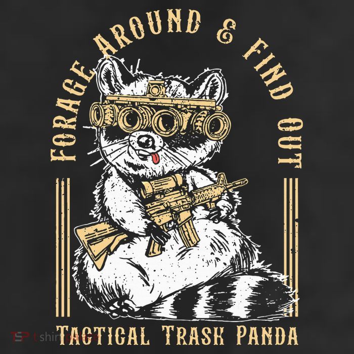 Forage Around & Find Out Tactical Trash Panda 11oz C Handle Ceramic Mug
