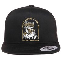 Forage Around & Find Out Tactical Trash Panda Flatbill Hat