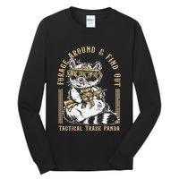Forage Around & Find Out Tactical Trash Panda Tall Long Sleeve T-Shirt