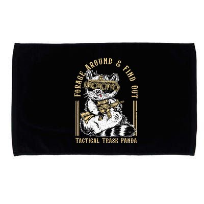 Forage Around & Find Out Tactical Trash Panda Microfiber Hand Towel
