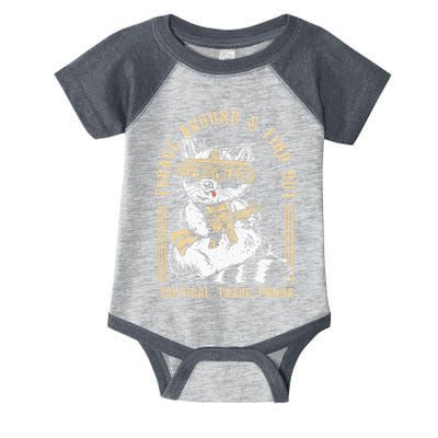 Forage Around & Find Out Tactical Trash Panda Infant Baby Jersey Bodysuit