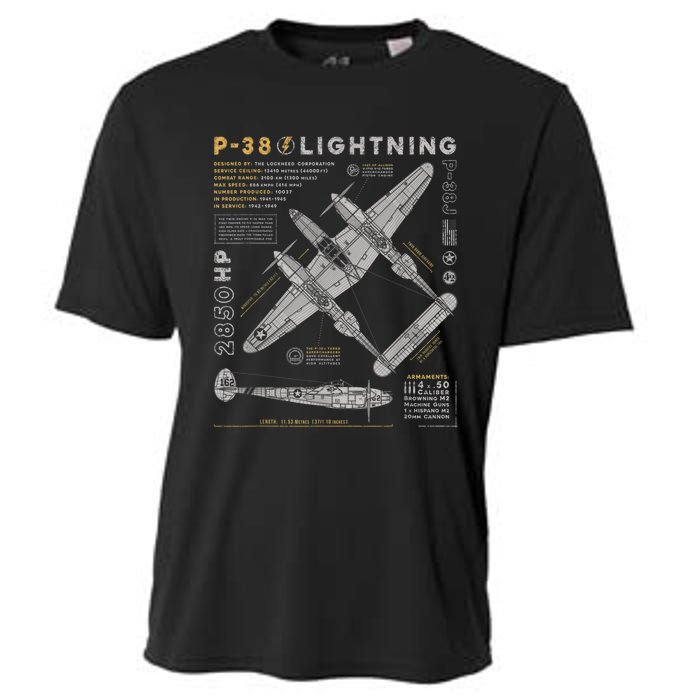 Fighter Aircraft Cooling Performance Crew T-Shirt