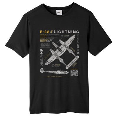 Fighter Aircraft Tall Fusion ChromaSoft Performance T-Shirt