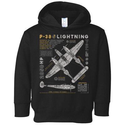 Fighter Aircraft Toddler Hoodie