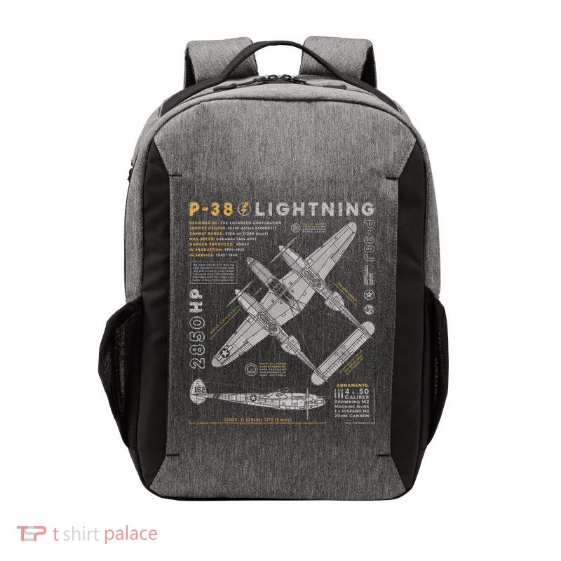 Fighter Aircraft Vector Backpack