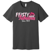 Feisty And Fabulous Since 1954 70th Birthday Premium T-Shirt