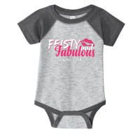 Feisty And Fabulous Since 1954 70th Birthday Infant Baby Jersey Bodysuit