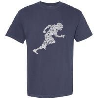 Football American Football Boy Garment-Dyed Heavyweight T-Shirt