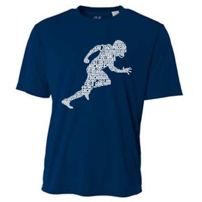 Football American Football Boy Cooling Performance Crew T-Shirt