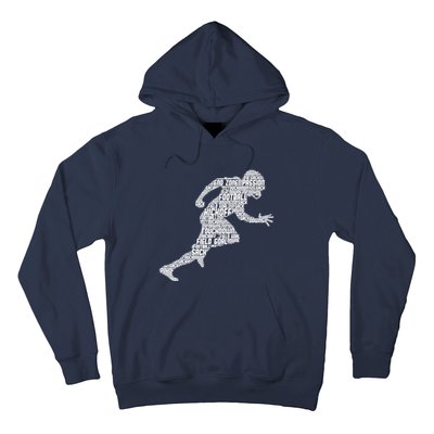 Football American Football Boy Hoodie