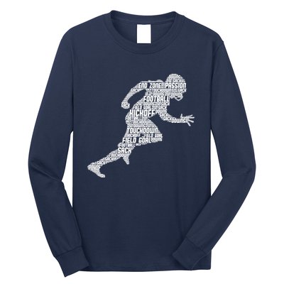 Football American Football Boy Long Sleeve Shirt