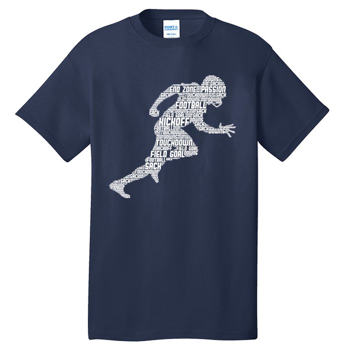 Football American Football Boy Tall T-Shirt