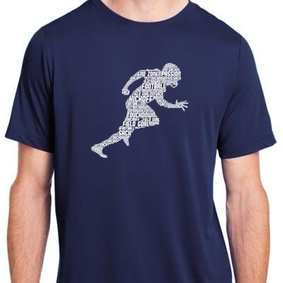 Football American Football Boy Adult ChromaSoft Performance T-Shirt