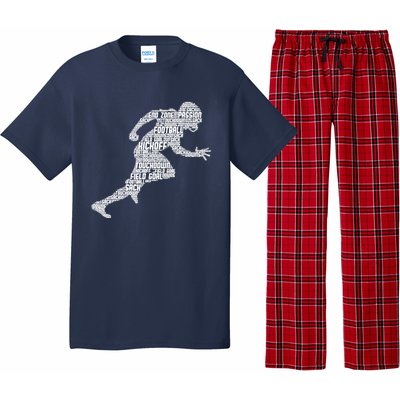 Football American Football Boy Pajama Set