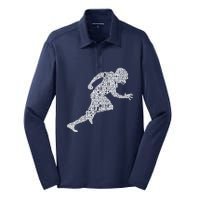 Football American Football Boy Silk Touch Performance Long Sleeve Polo