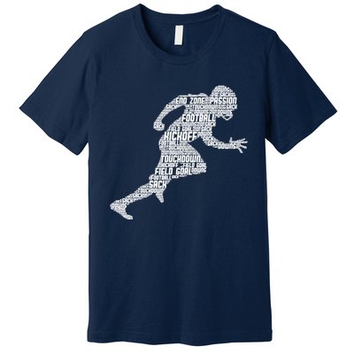 Football American Football Boy Premium T-Shirt