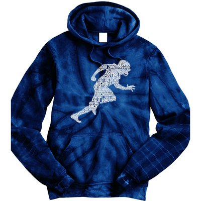 Football American Football Boy Tie Dye Hoodie