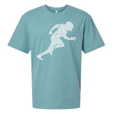 Football American Football Boy Sueded Cloud Jersey T-Shirt