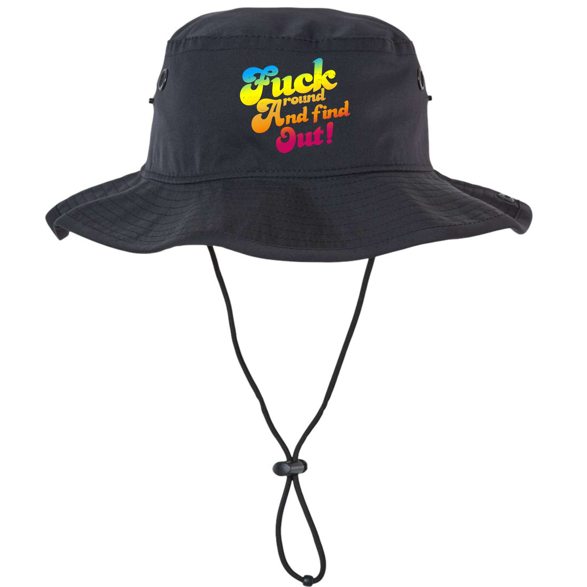 Fuck Around Find Out Funny Colorful Bucket Hat