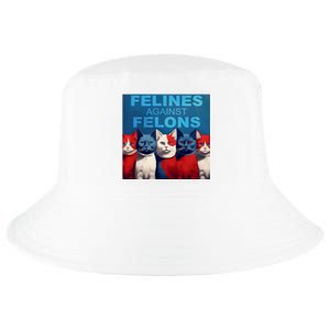 Felines Against Felons Cool Comfort Performance Bucket Hat