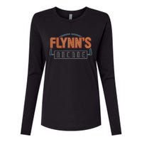 FLYNN'S ARCADE Womens Cotton Relaxed Long Sleeve T-Shirt