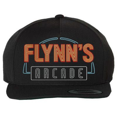 FLYNN'S ARCADE Wool Snapback Cap