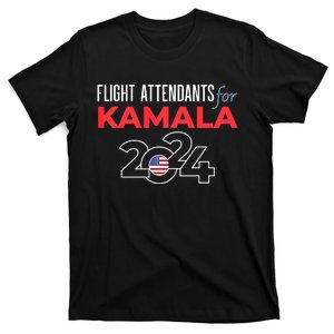 Flight Attendants For Kamala Harris 2024 For President T-Shirt