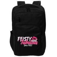 Feisty And Fabulous Since 1923 100th Birthday Impact Tech Backpack